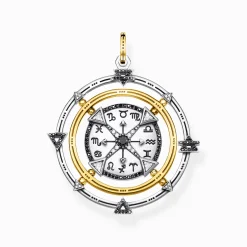 Hot Anhänger Amulett Elements of Nature schwarz-gold Damen Anhänger|Anhänger