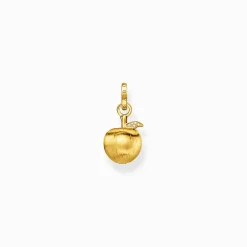 Shop Anhänger Apfel gold Damen Anhänger|18K Vergoldung - 925 Silber