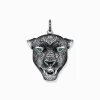 Sale Anhänger Black Cat groß Damen Anhänger|Anhänger