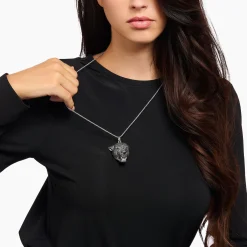 Sale Anhänger Black Cat groß Damen Anhänger|Anhänger