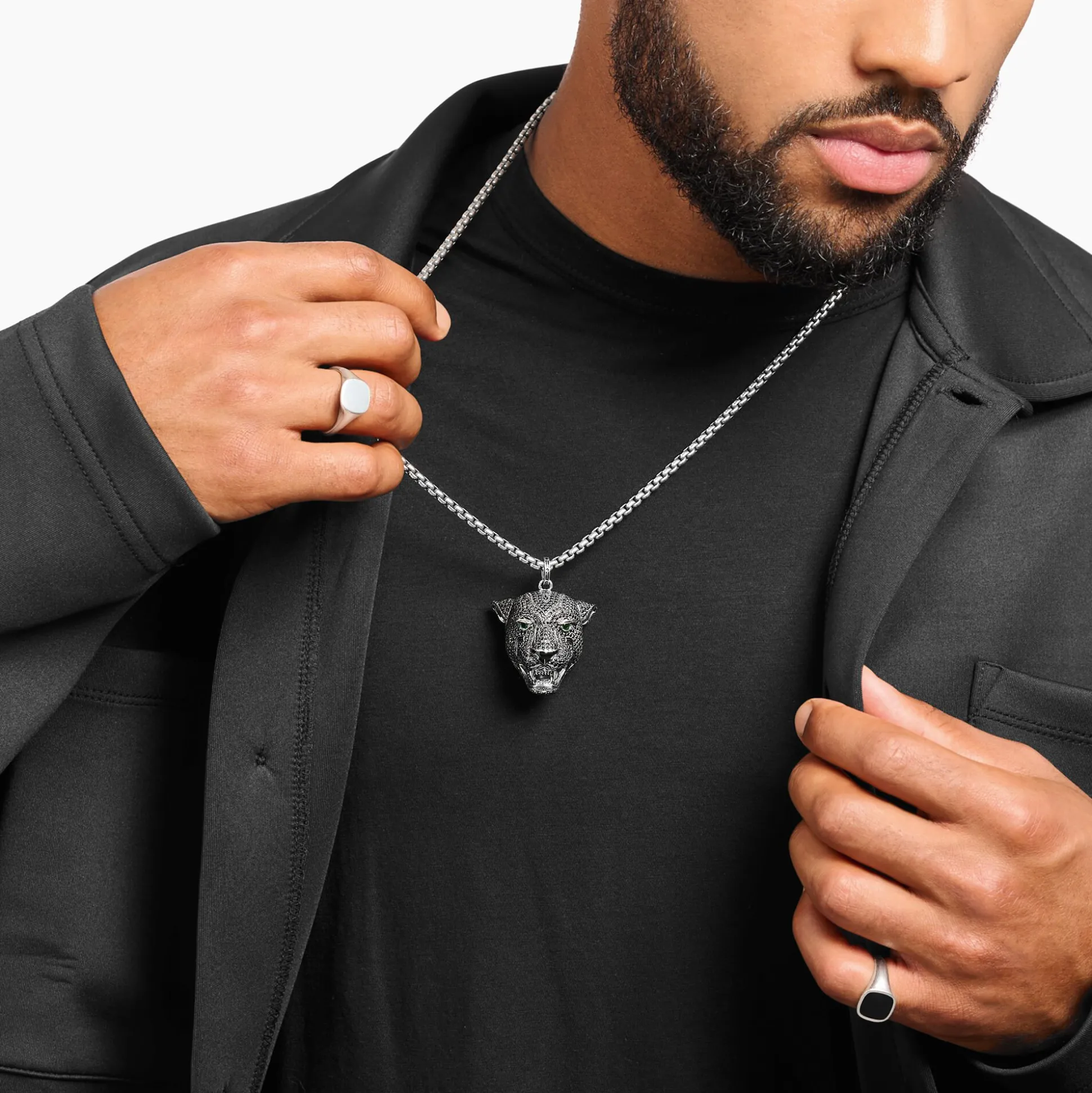 Sale Anhänger Black Cat groß Damen Anhänger|Anhänger