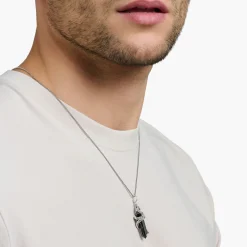 Clearance Anhänger geschwärzt Onyx mit Schlange Damen Anhänger|Anhänger