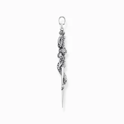 Flash Sale Anhänger geschwärzt Schwert mit Schlange Damen Anhänger|Anhänger