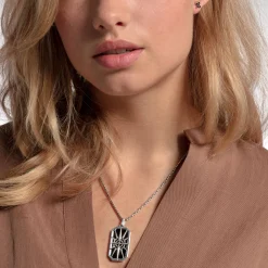 Cheap Anhänger Kompass Stern schwarz Damen Anhänger|Anhänger
