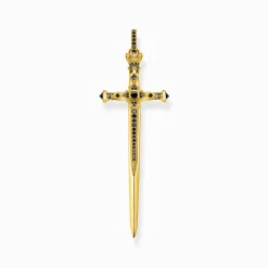 Clearance Anhänger Schwert gold Damen Anhänger|Anhänger