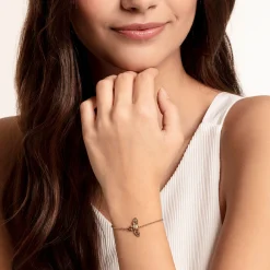 Cheap Armband Biene Damen Armbänder|18K Vergoldung - 925 Silber