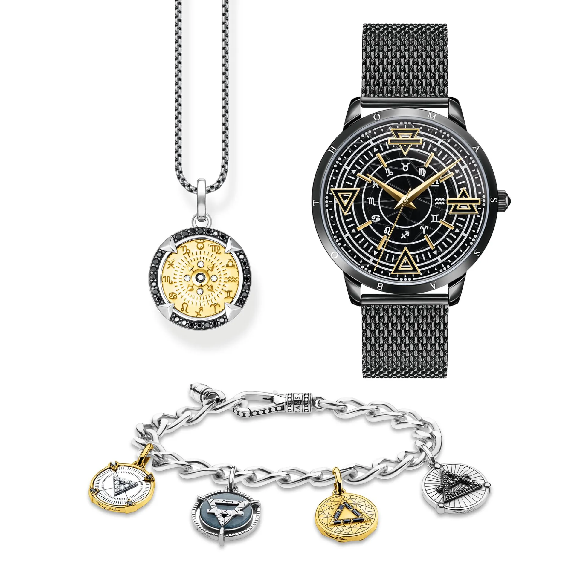Discount Armband Elements of Nature gold-silber Damen Armbänder|Armbänder