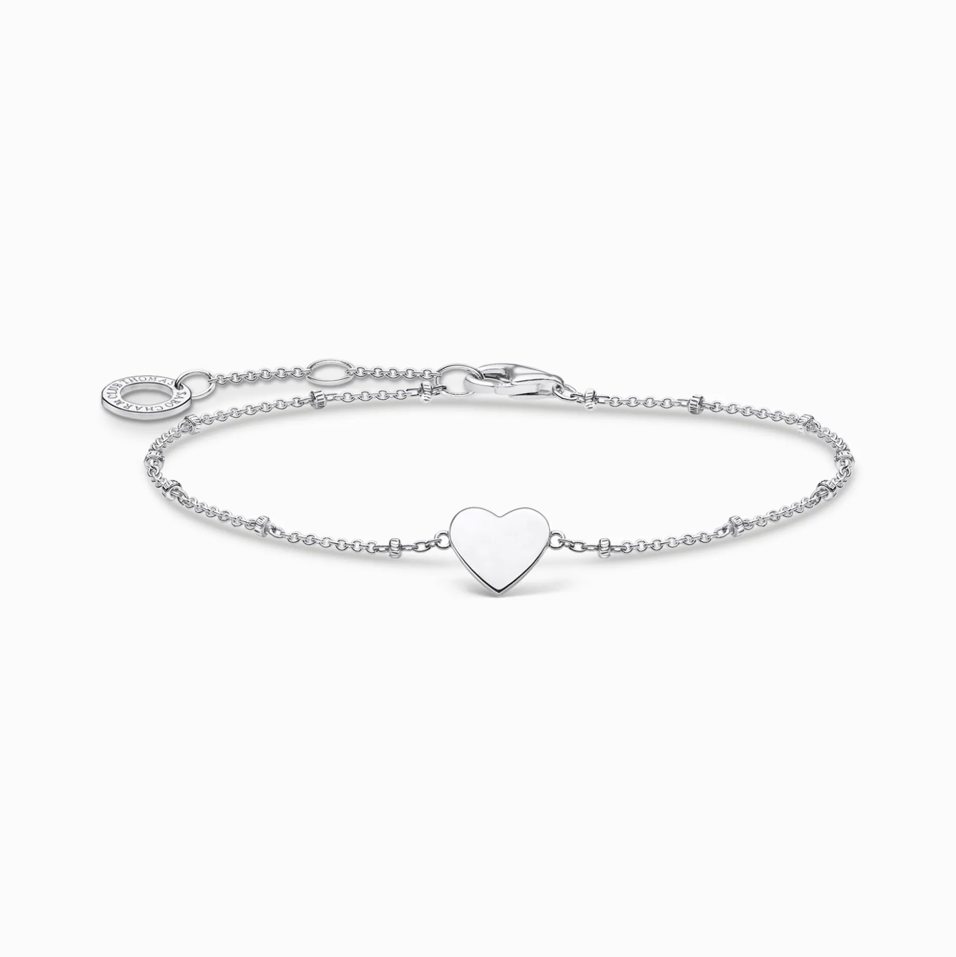 Sale Armband Herz mit Kugeln silber Damen Armbänder