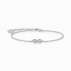 Clearance Armband Infinity silber Damen Armbänder