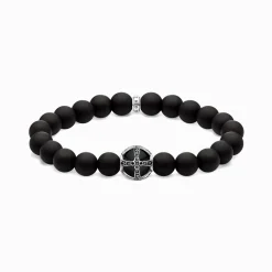Cheap Armband Kreuz schwarz Damen Armbänder|Armbänder