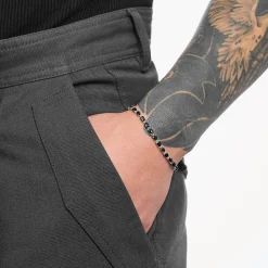 Sale Armband mit schwarzen Steinen Silber geschwärzt Damen Armbänder|925 Silber