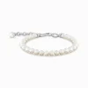 Shop Armband Perlen silber Damen Armbänder