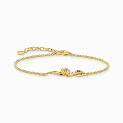 Hot Armband Schlange gold Damen Armbänder|18K Vergoldung - 925 Silber