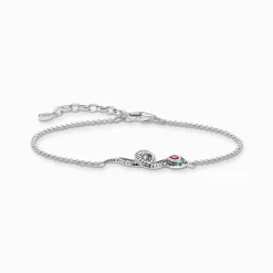 Cheap Armband Schlange silber Damen Armbänder