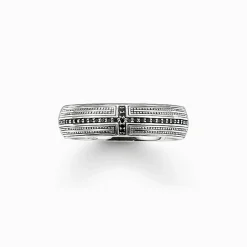 Sale Bandring Kreuz Pavé Damen Ringe|Ringe
