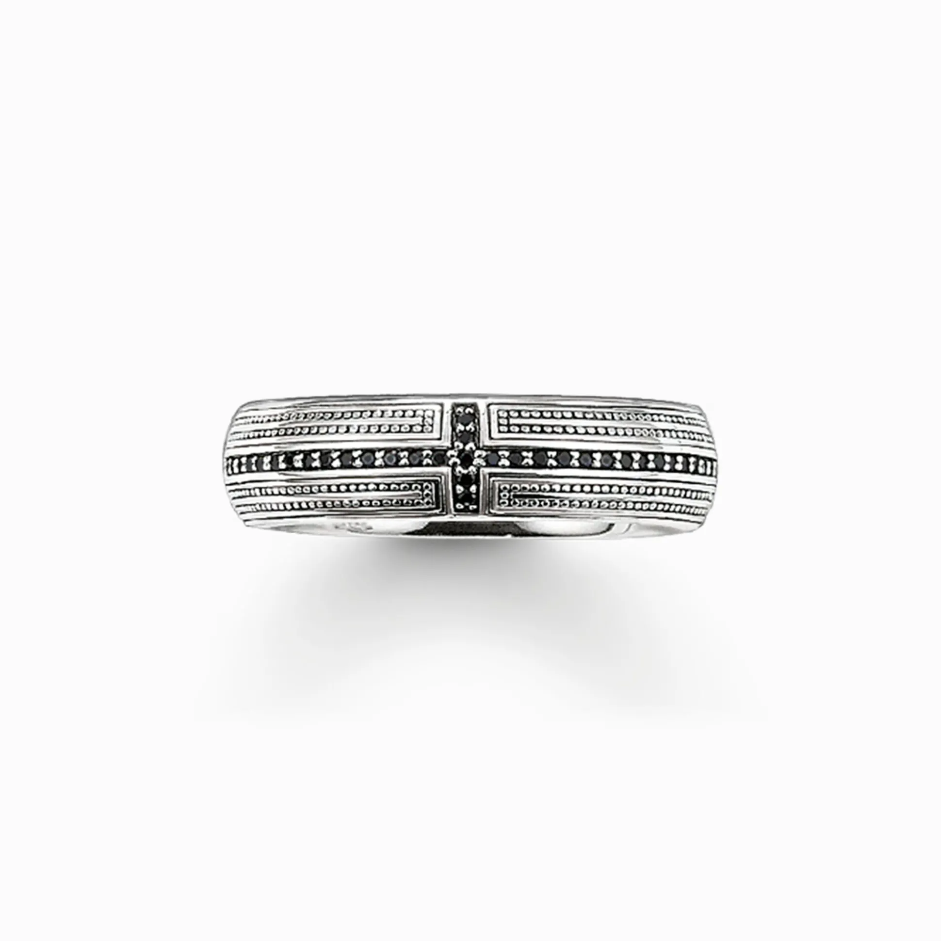 Sale Bandring Kreuz Pavé Damen Ringe|Ringe