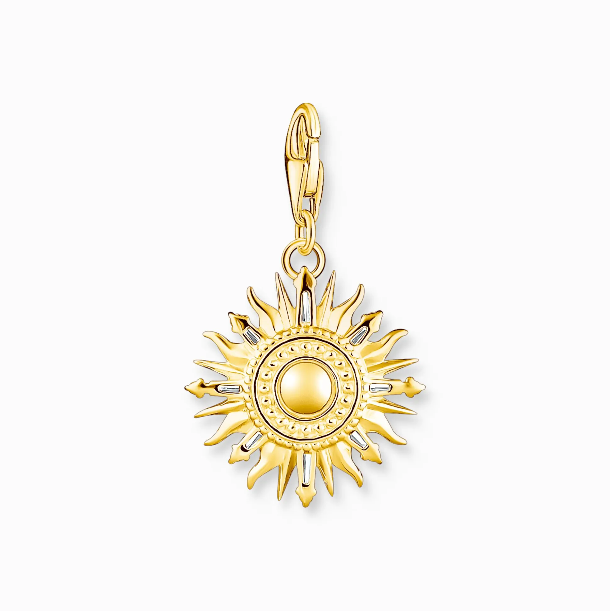 Outlet Charm-Anhänger bunte Sonne vergoldet Damen Charms|Charms