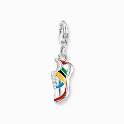 Best Charm-Anhänger bunter Sportschuh Silber Damen Charms|Charms