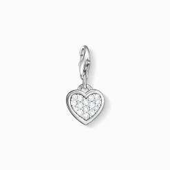 Cheap Charm-Anhänger Glitzerherz Damen Charms|Charms