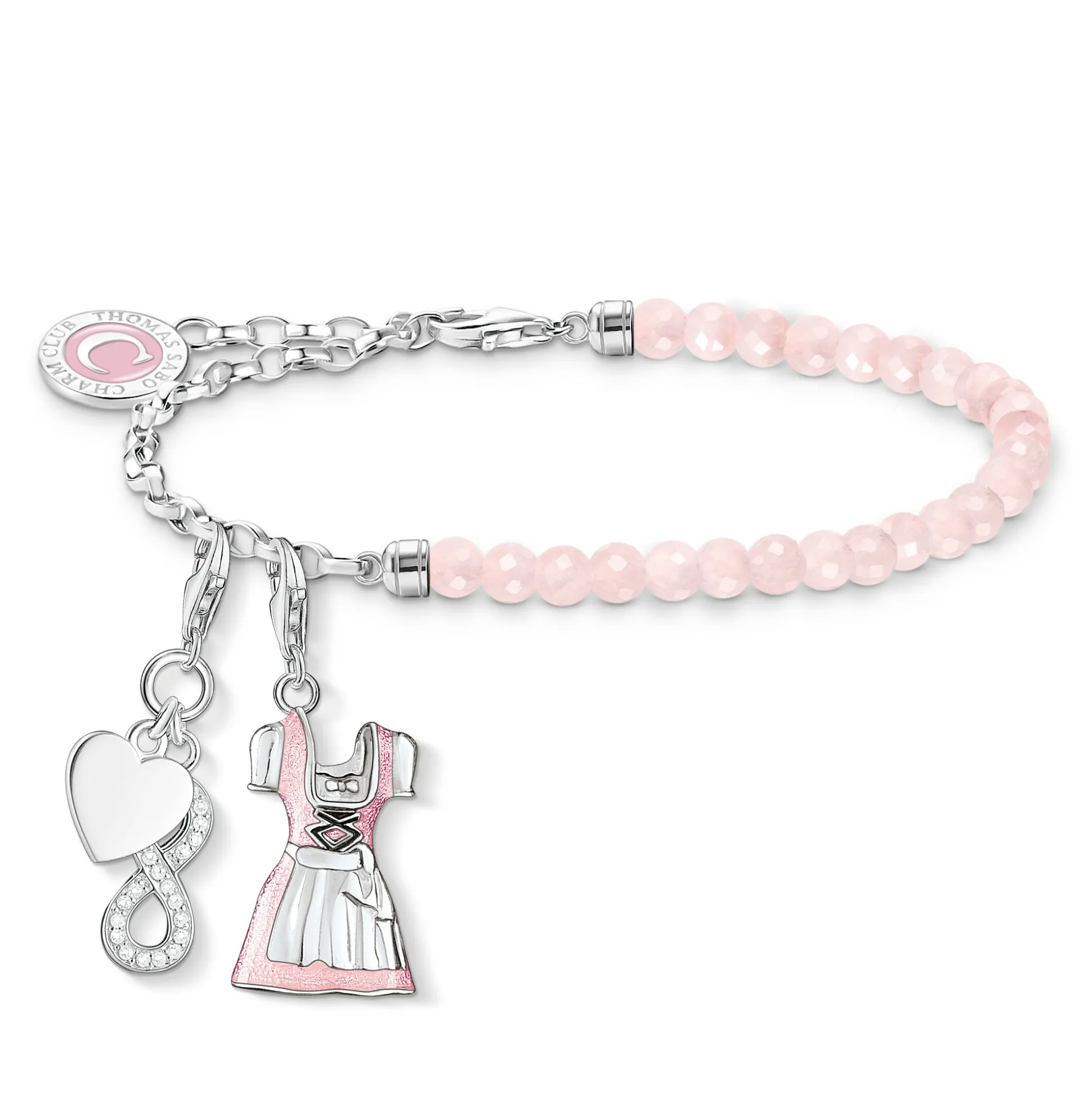 Best Sale Charm-Anhänger Herz mit Infinity Damen Charms|Charms