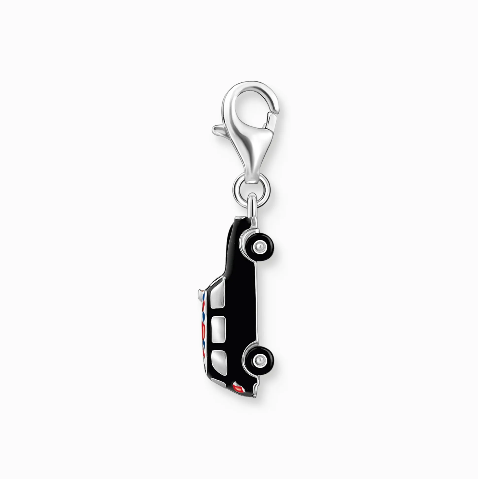 Cheap Charm-Anhänger LONDON Taxi mit Union Jack Silber Damen Charms|Charms