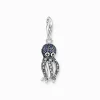 Discount Charm-Anhänger Oktopus mit blauen Steinen Damen Charms|Charms