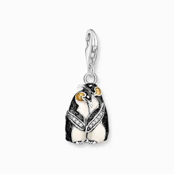Store Charm-Anhänger Pinguine silber Damen Charms|Charms