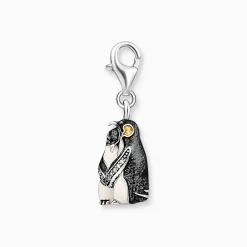 Store Charm-Anhänger Pinguine silber Damen Charms|Charms