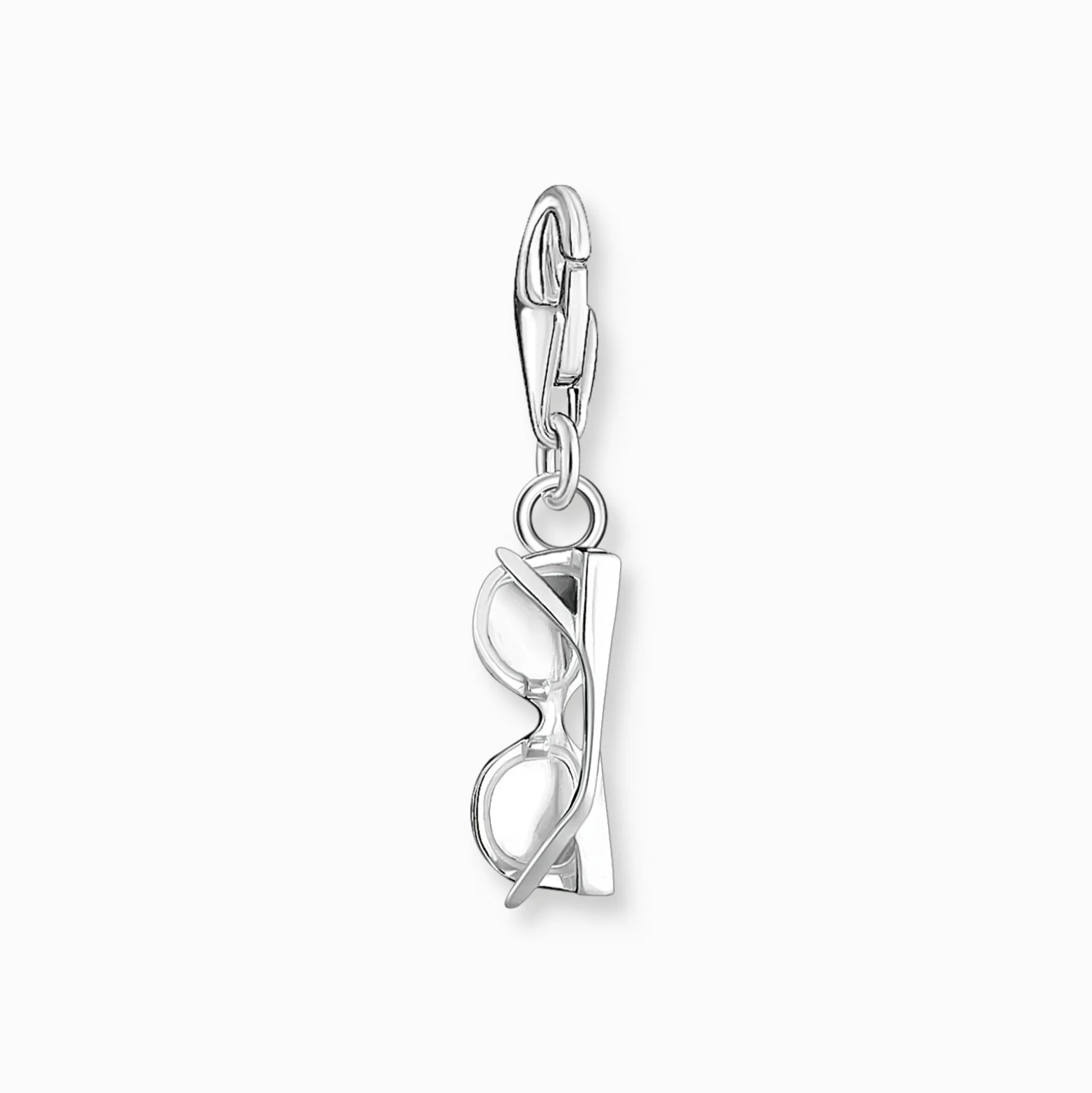 Cheap Charm-Anhänger pinke Sonnenbrille mit weißen Steinen Silber Damen Charms|Charms