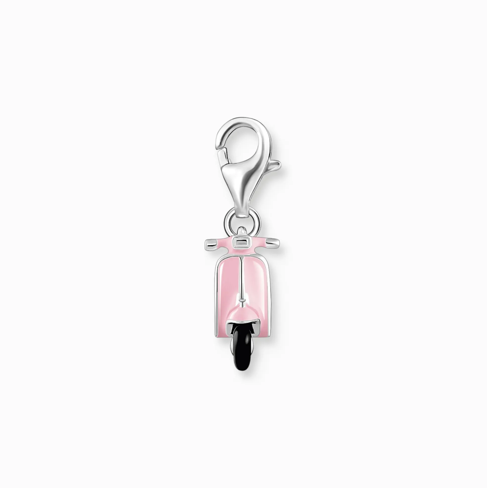 Outlet Charm-Anhänger pinker Motorroller Silber Damen Charms|Charms