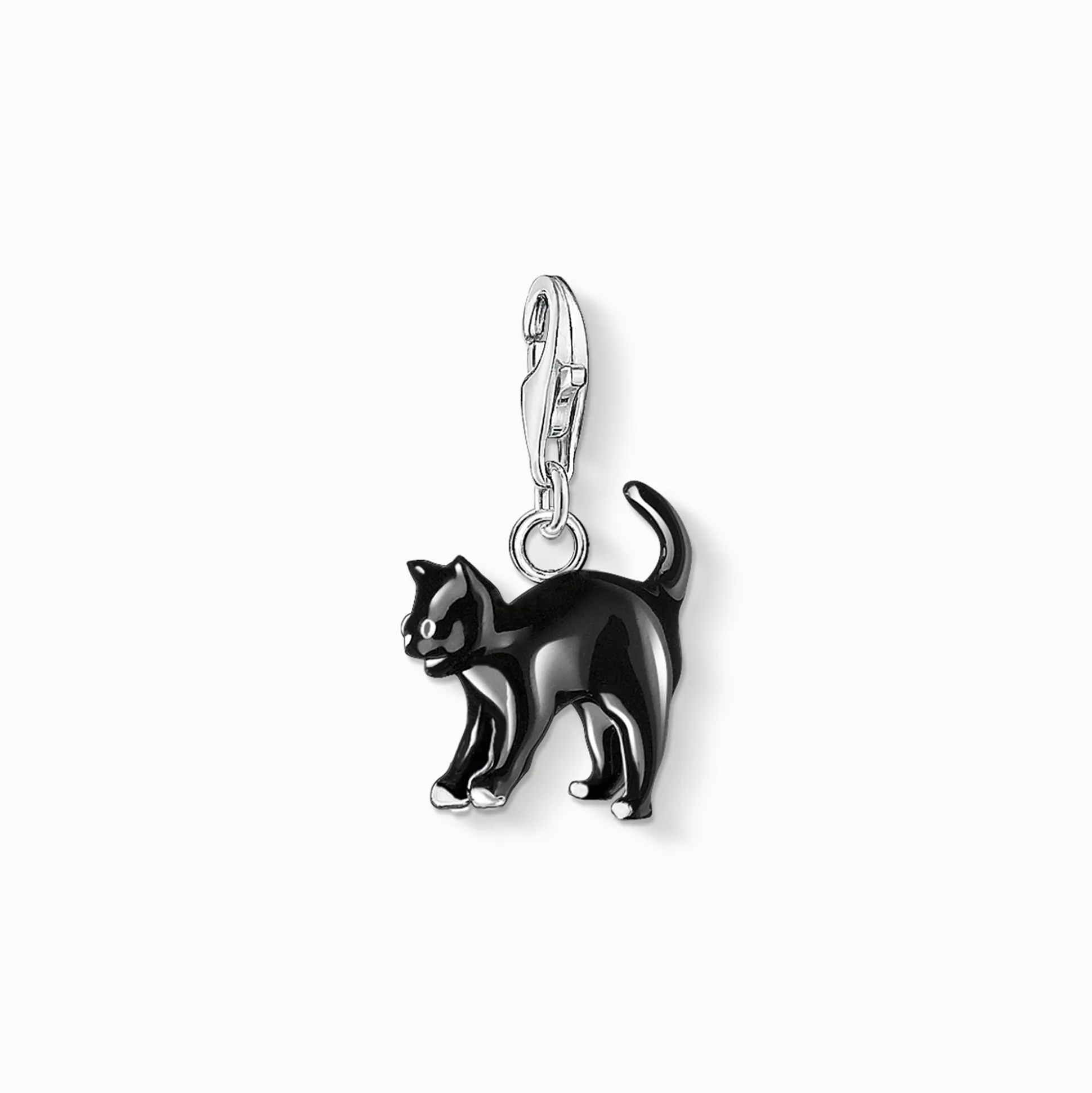 Hot Charm-Anhänger Schwarze Katze Damen Charms|Charms