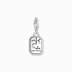 Best Sale Charm-Anhänger Sternzeichen Schütze mit Steinen Silber Damen Charms|Charms