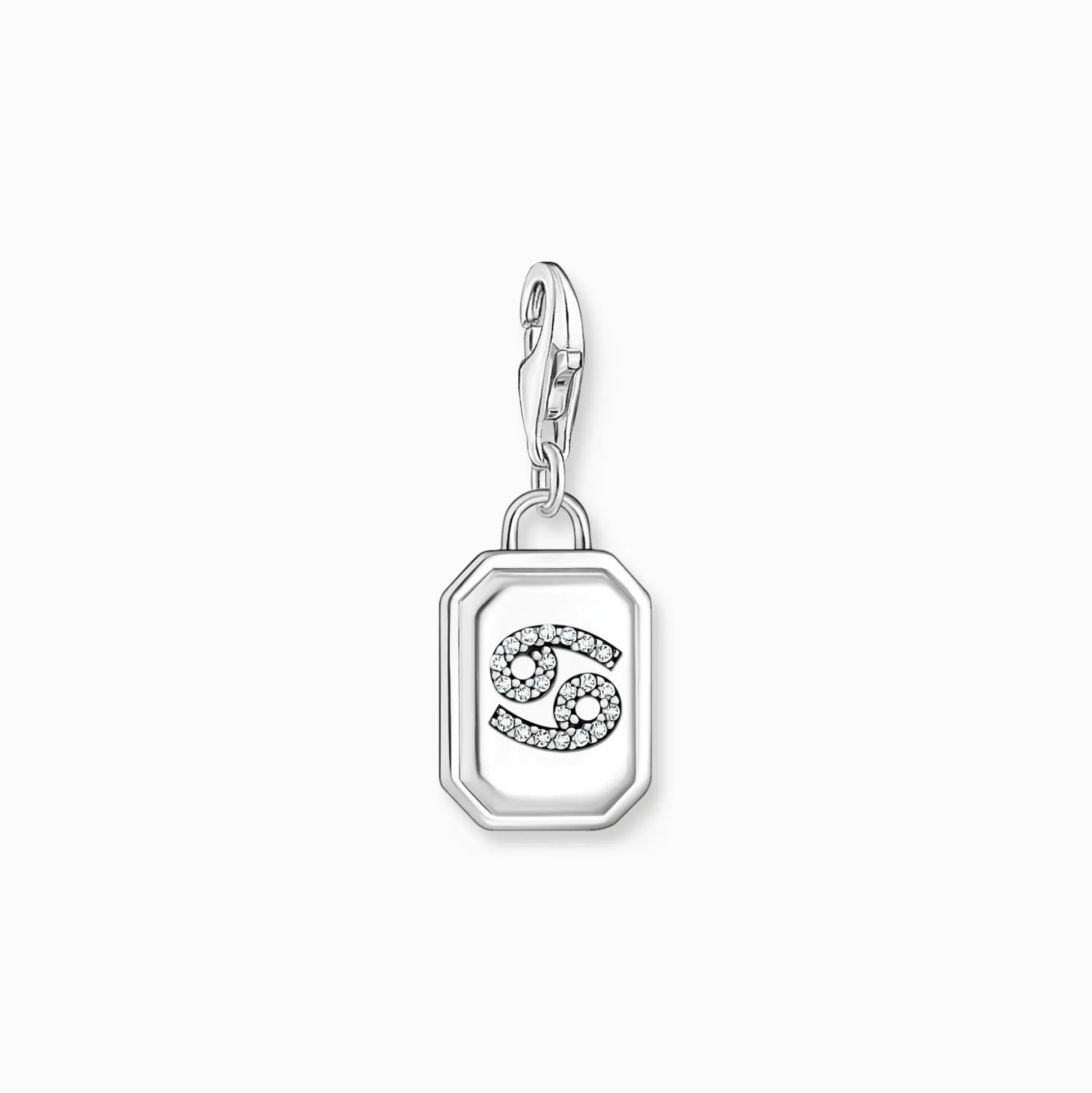 Best Sale Charm-Anhänger Sternzeichen Krebs mit Steinen Silber Damen Charms|Charms