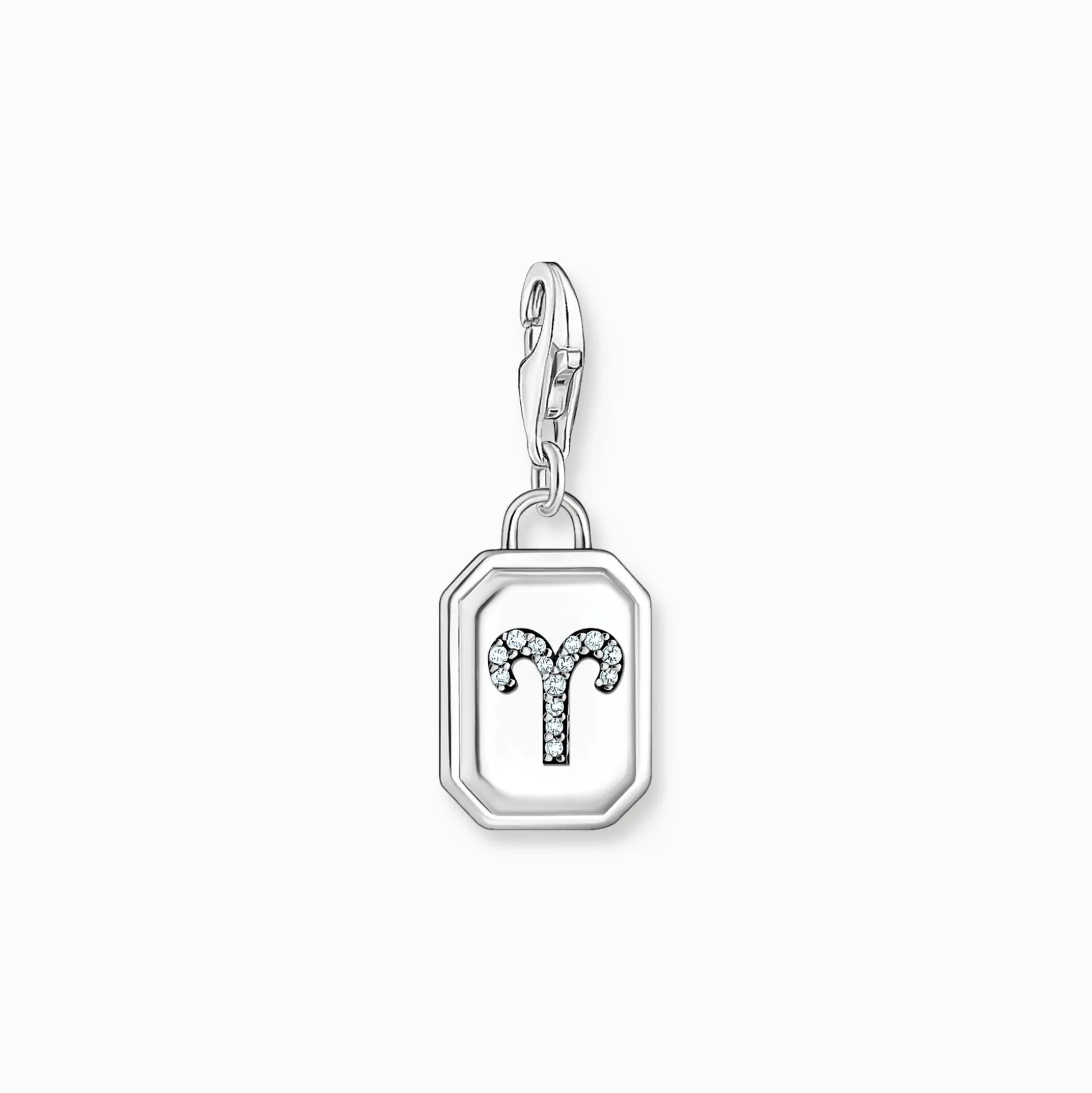 Online Charm-Anhänger Sternzeichen Widder mit Steinen Silber Damen Charms|Charms
