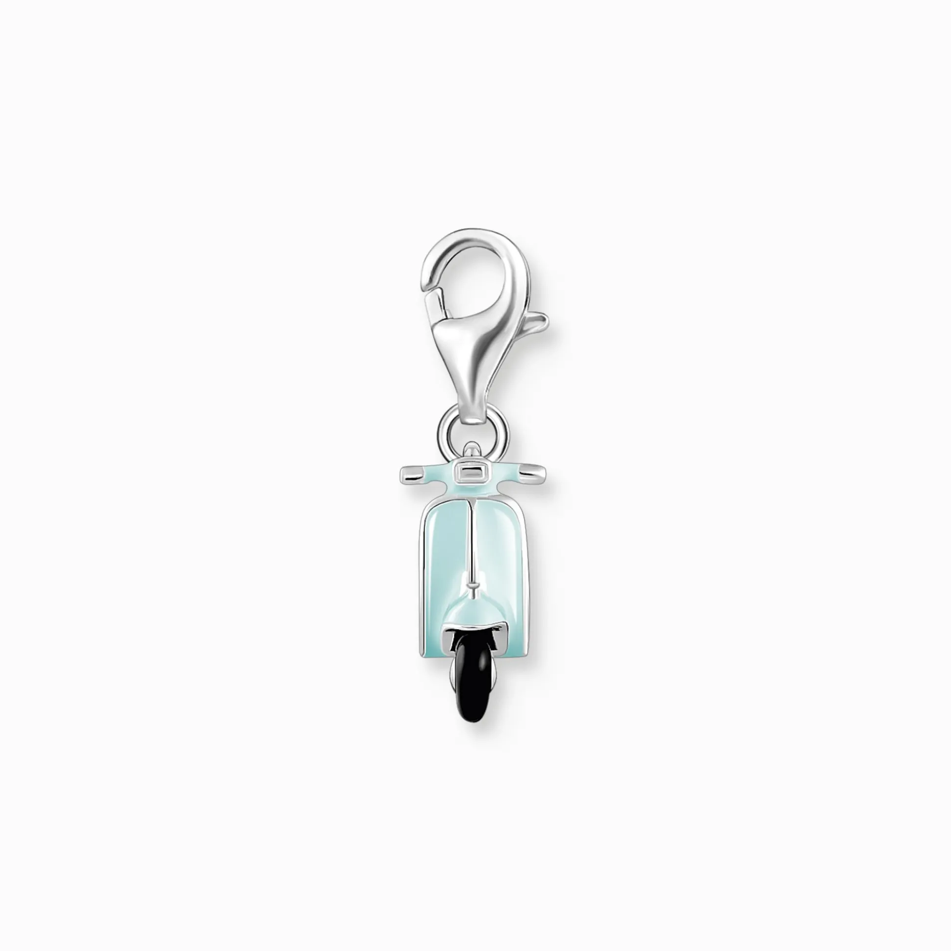 Flash Sale Charm-Anhänger türkiser Motorroller Silber Damen Charms|Charms