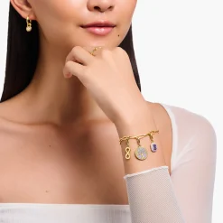 Store Charm-Anhänger Unendlichkeitszeichen vergoldet Damen Charms|Charms