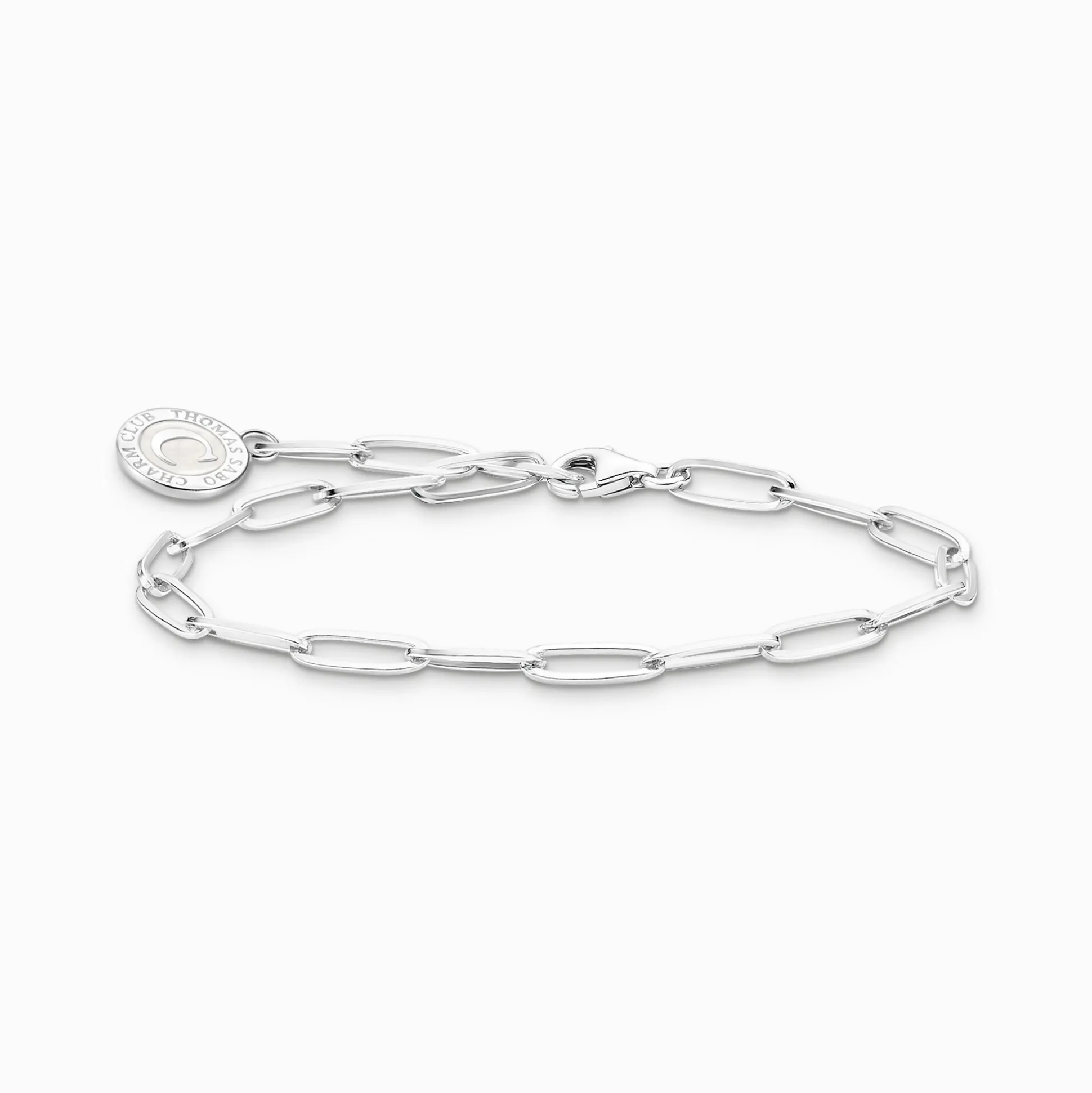 Flash Sale Charm-Armband mit weißem Coin Silber Damen Charm Armbänder|Charm Armbänder