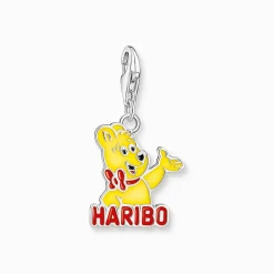 Discount Charm-Goldbären-Anhänger HARIBO Silber Damen Charms|Charms