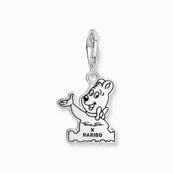 Discount Charm-Goldbären-Anhänger HARIBO Silber Damen Charms|Charms