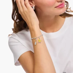 Discount Charm-Goldbären-Anhänger HARIBO Silber Damen Charms|Charms