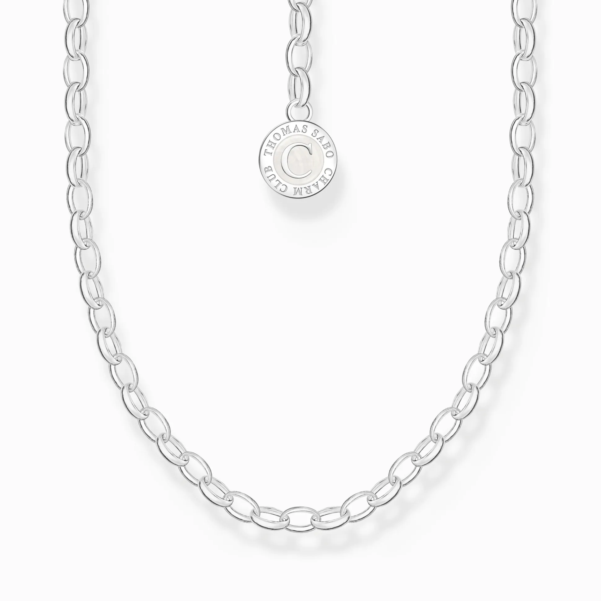 Online Charm-Kette mit Coin Silber Damen Charm Ketten|Charm Ketten