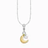 Online Charm-Kette Mond und Herz I Love you to the moon and back Damen Halsketten|Charm Ketten