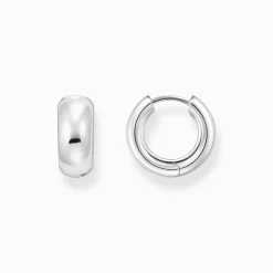 Best Creolen Mini-Chunky-Form Silber Damen Creolen