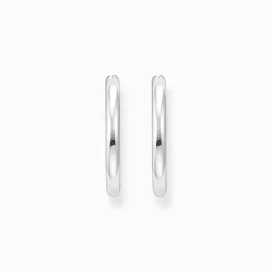 Online Creolen mit klassisch-elegantem Design Silber Damen Creolen
