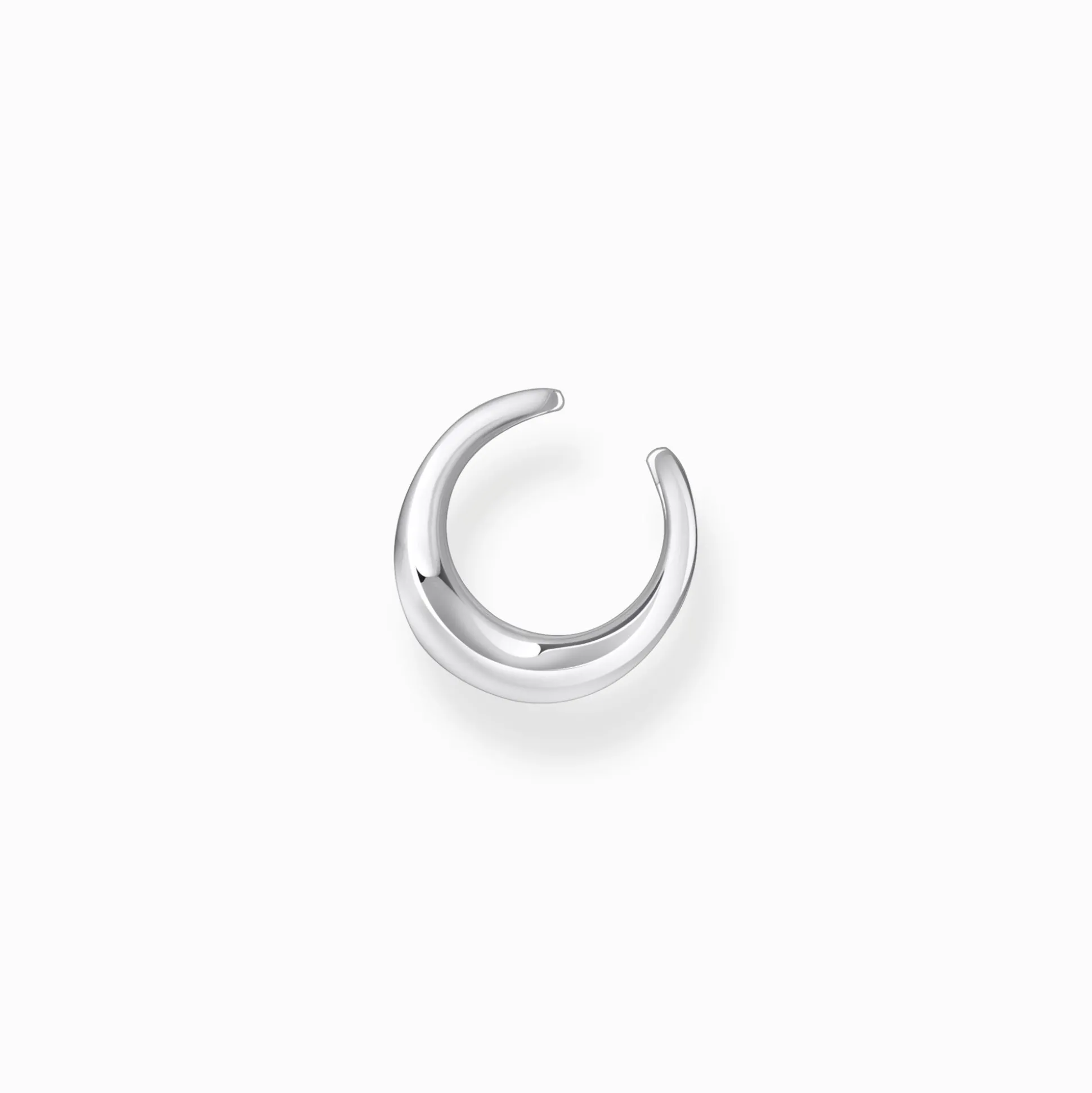 Cheap Earcuff in geschwungener Form Silber Damen Ear Cuffs|925 Silber