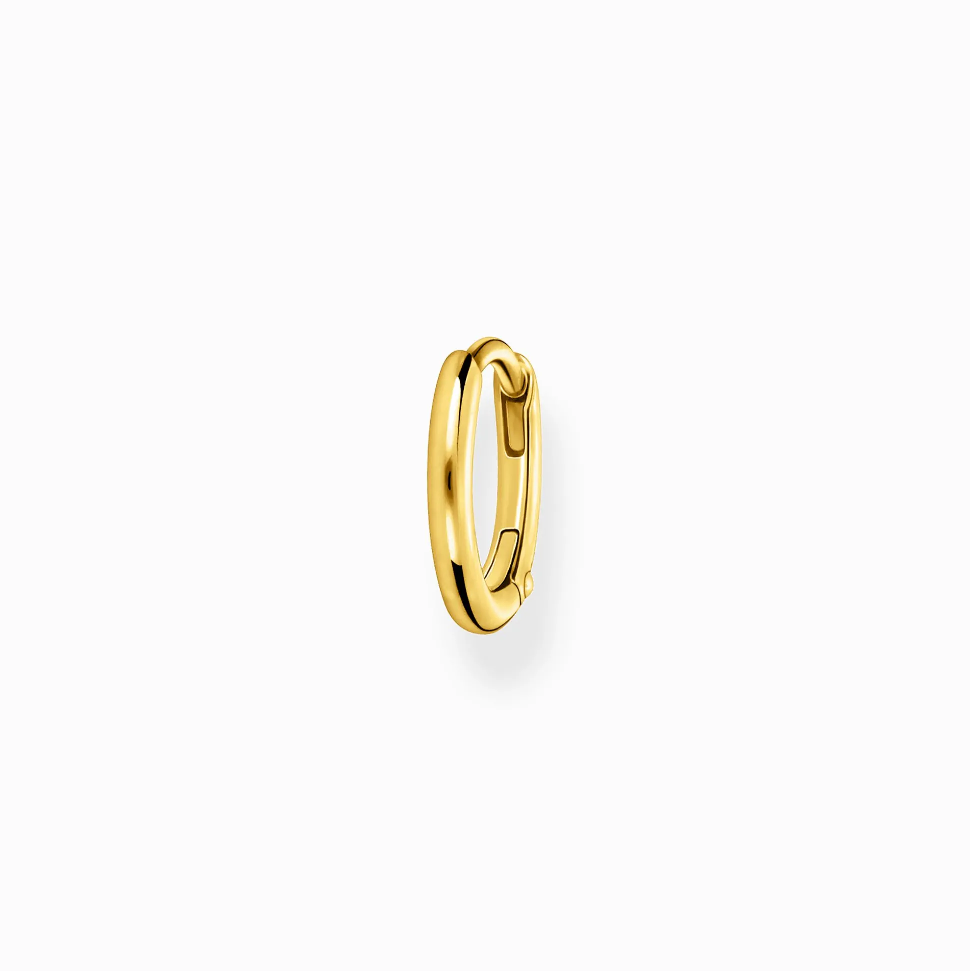 Sale Einzel Creole klassisch gold Damen Creolen|18K Vergoldung - 925 Silber