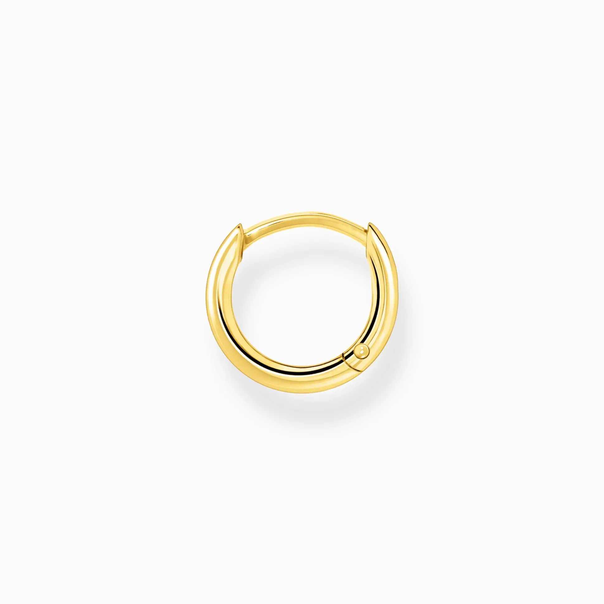 Sale Einzel Creole klassisch gold Damen Creolen|18K Vergoldung - 925 Silber