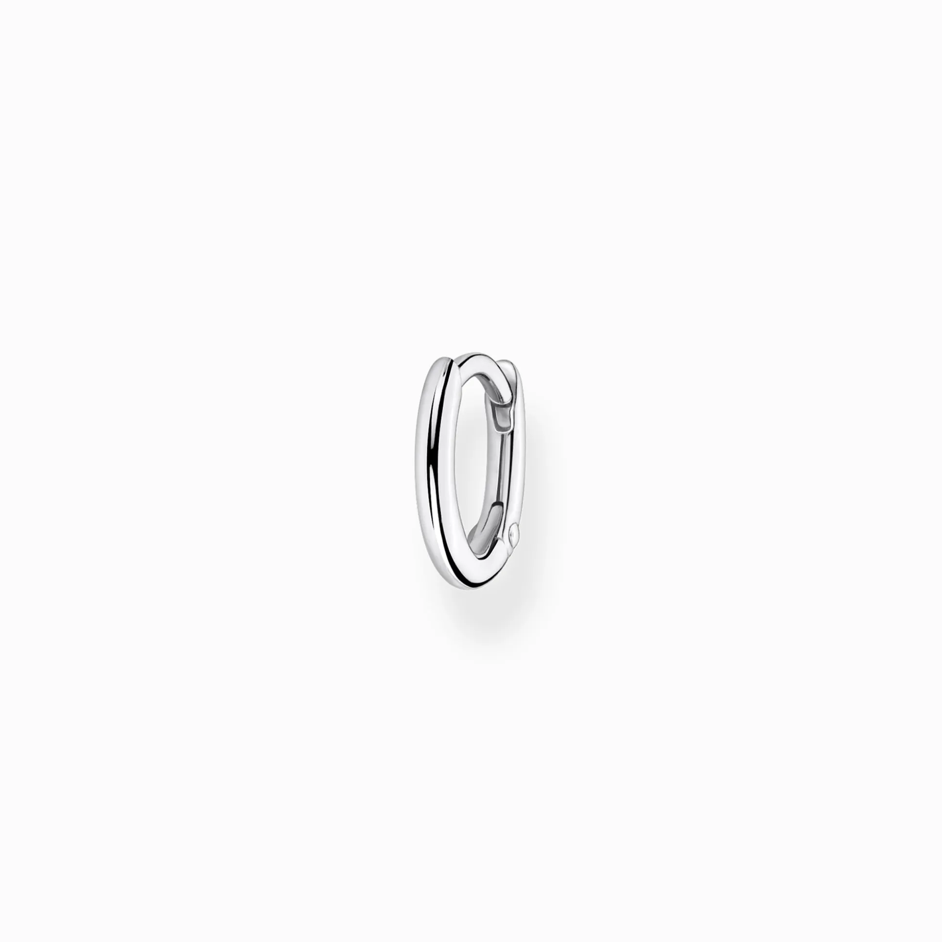 Sale Einzel Creole klassisch silber Damen Creolen|Ohrstecker & Creolen