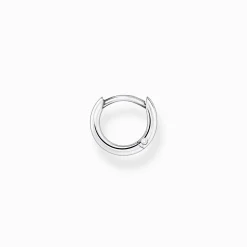 Sale Einzel Creole klassisch silber Damen Creolen|Ohrstecker & Creolen