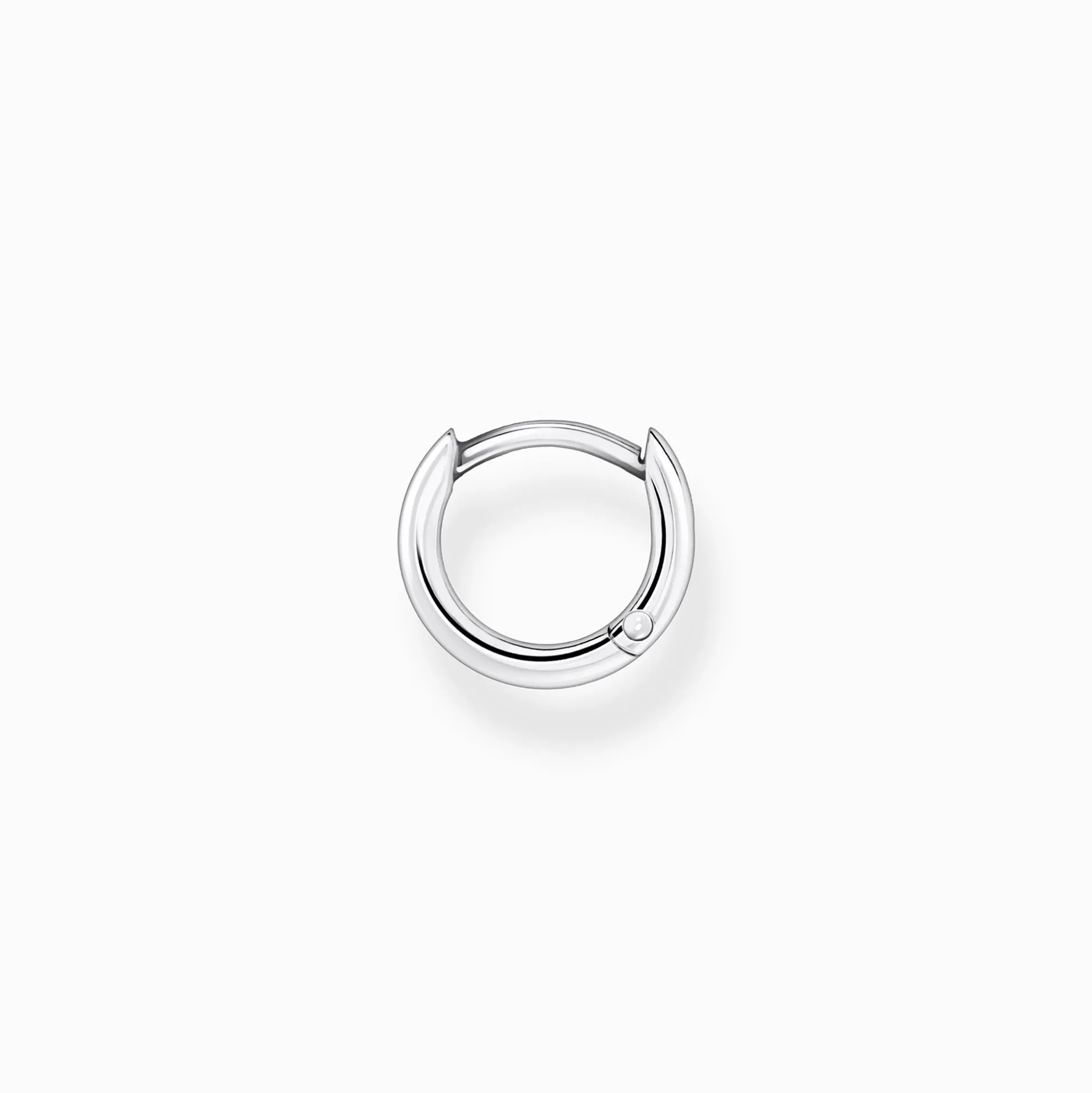 Sale Einzel Creole klassisch silber Damen Creolen|Ohrstecker & Creolen